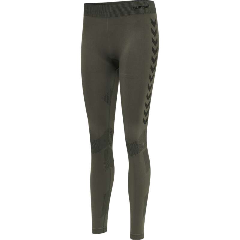 Hummel First Seamless Tr W Strumpfhose Damen Grün | 536253-642