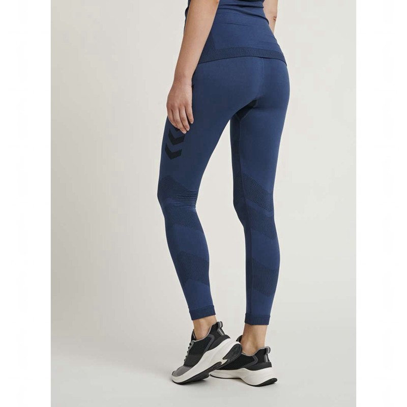 Hummel First Seamless Tr W Strumpfhose Damen Navy | 731583-507