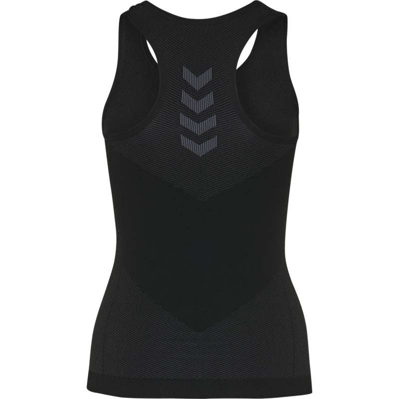 Hummel First Seamless W Tanktop Damen Schwarz | 175870-173