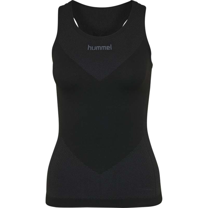 Hummel First Seamless W Tanktop Damen Schwarz | 175870-173
