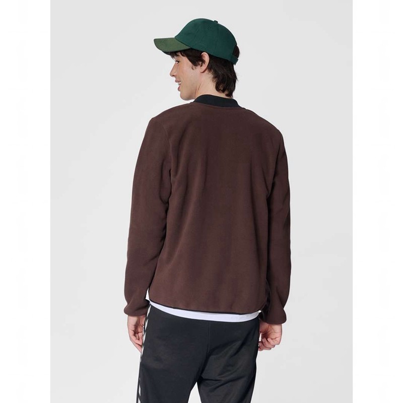 Hummel Fleece Zip Bee Jacken Damen Bordeaux | 482299-811