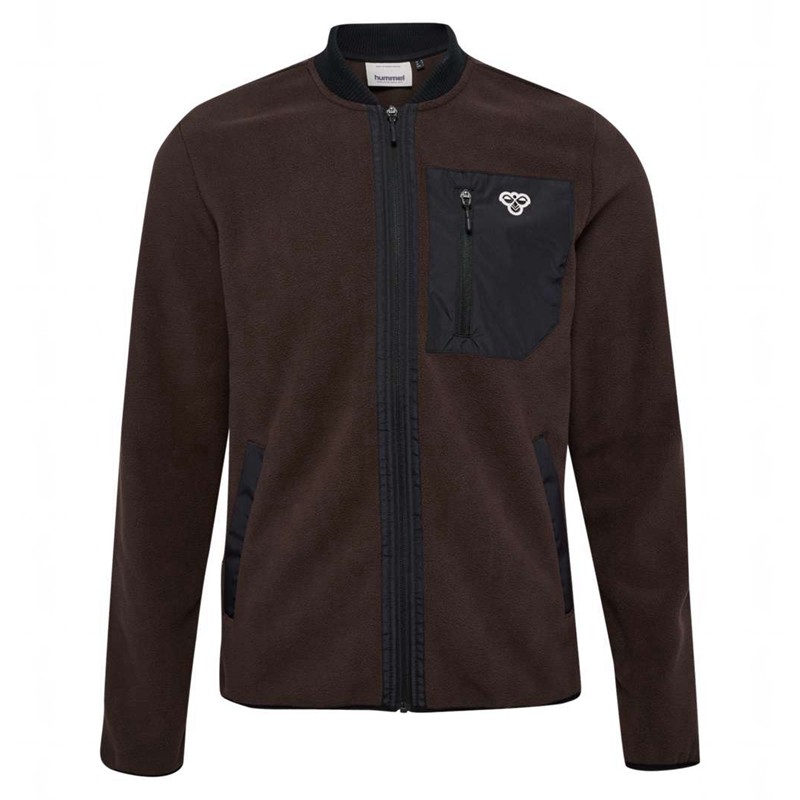 Hummel Fleece Zip Bee Jacken Damen Bordeaux | 482299-811