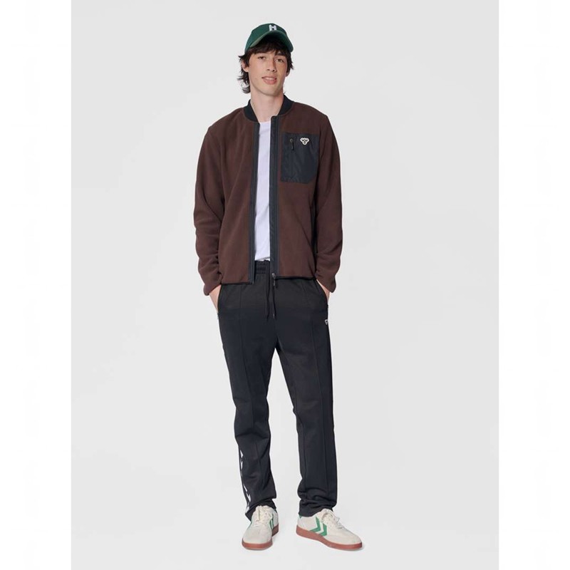 Hummel Fleece Zip Bee Jacken Herren Schokolade | 543715-117