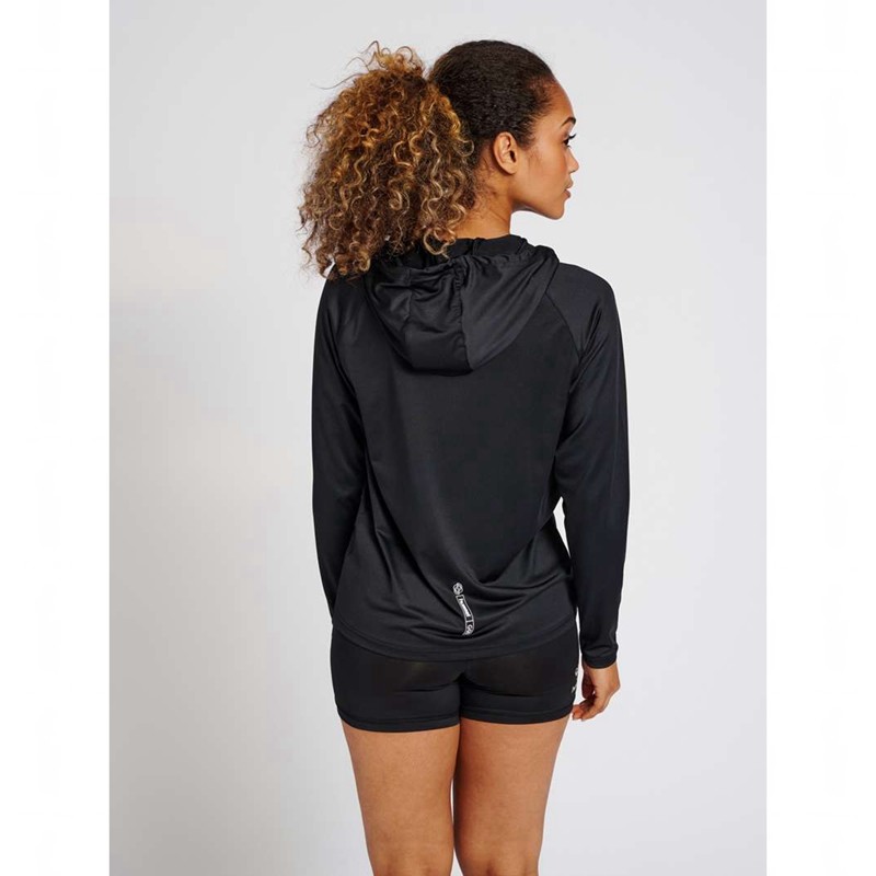 Hummel Gg12 Training Hoodie Damen Schwarz | 628283-706