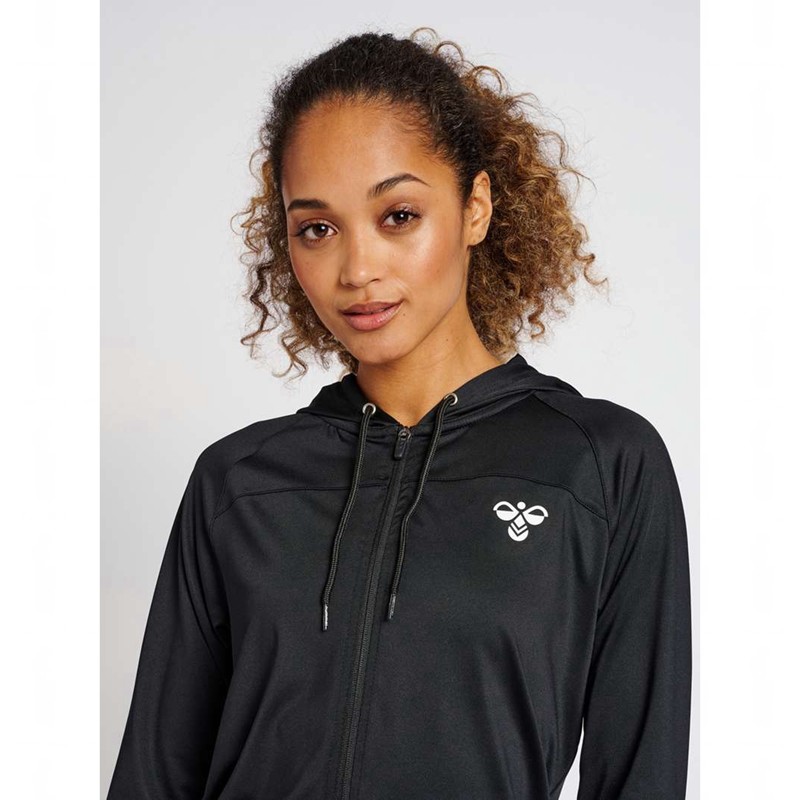 Hummel Gg12 Training Hoodie Damen Schwarz | 628283-706