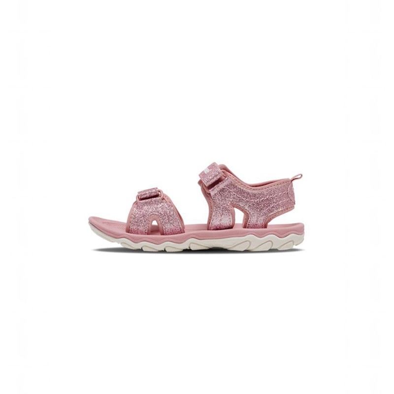 Hummel Glitter Jr Sandalen Kinder Rosa | 256240-636