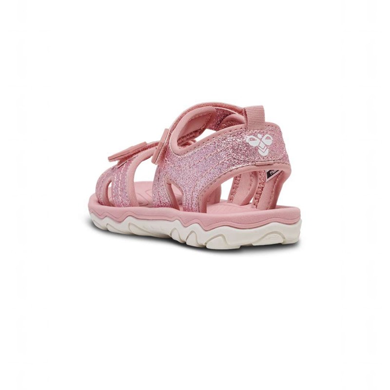 Hummel Glitter Jr Sandalen Kinder Rosa | 256240-636