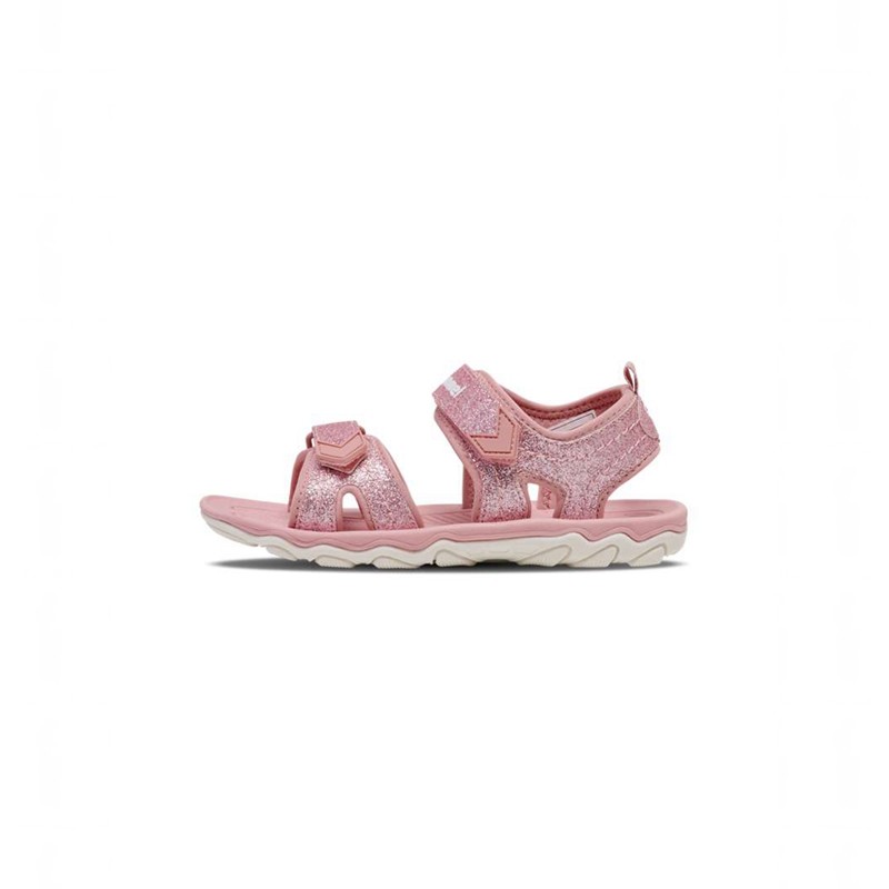 Hummel Glitter Jr Sandalen Kinder Rosa | 256240-636