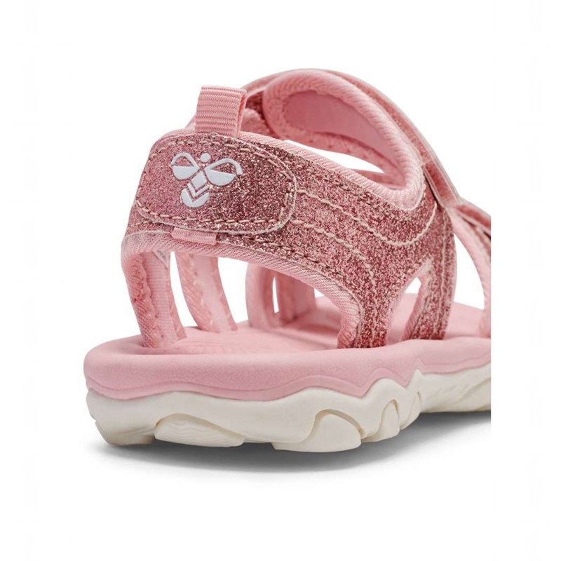 Hummel Glitter Jr Sandalen Kinder Rosa | 578419-881