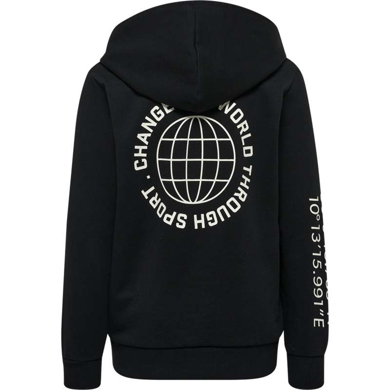 Hummel Global Hoodie Kinder Schwarz | 775604-515