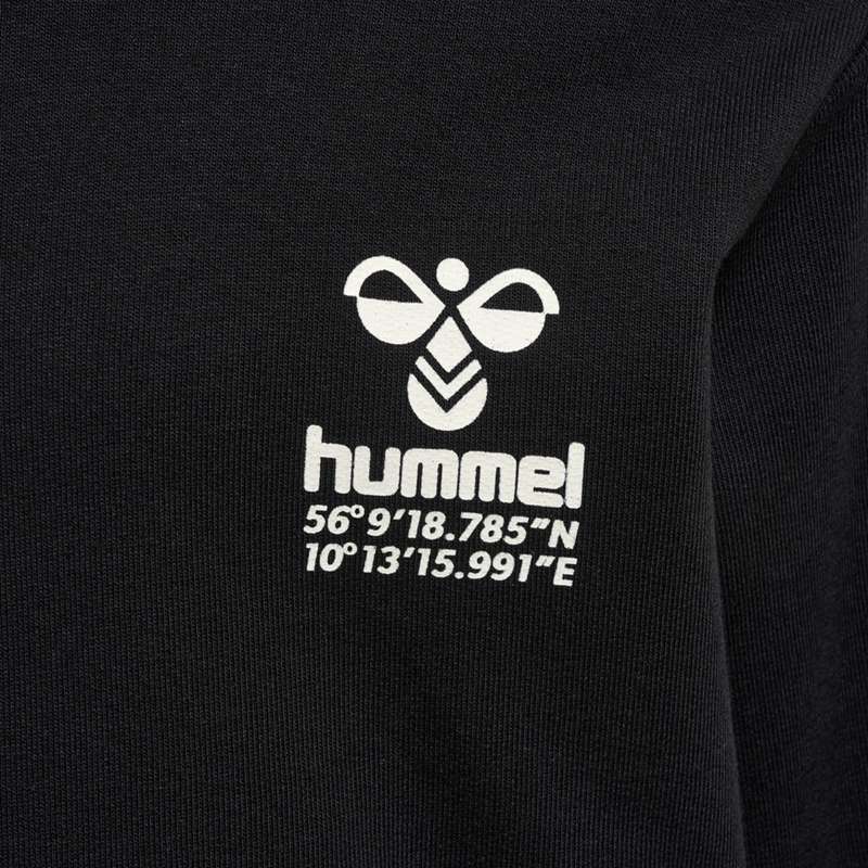 Hummel Global Hoodie Kinder Schwarz | 775604-515