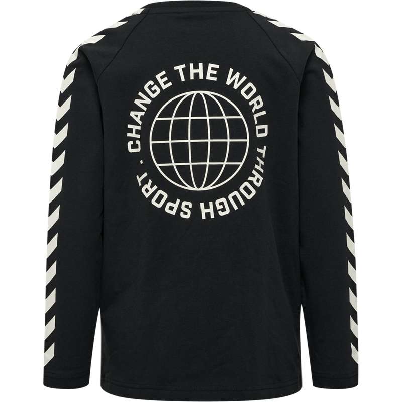 Hummel Global L/S T-shirts Kinder Schwarz | 778559-040