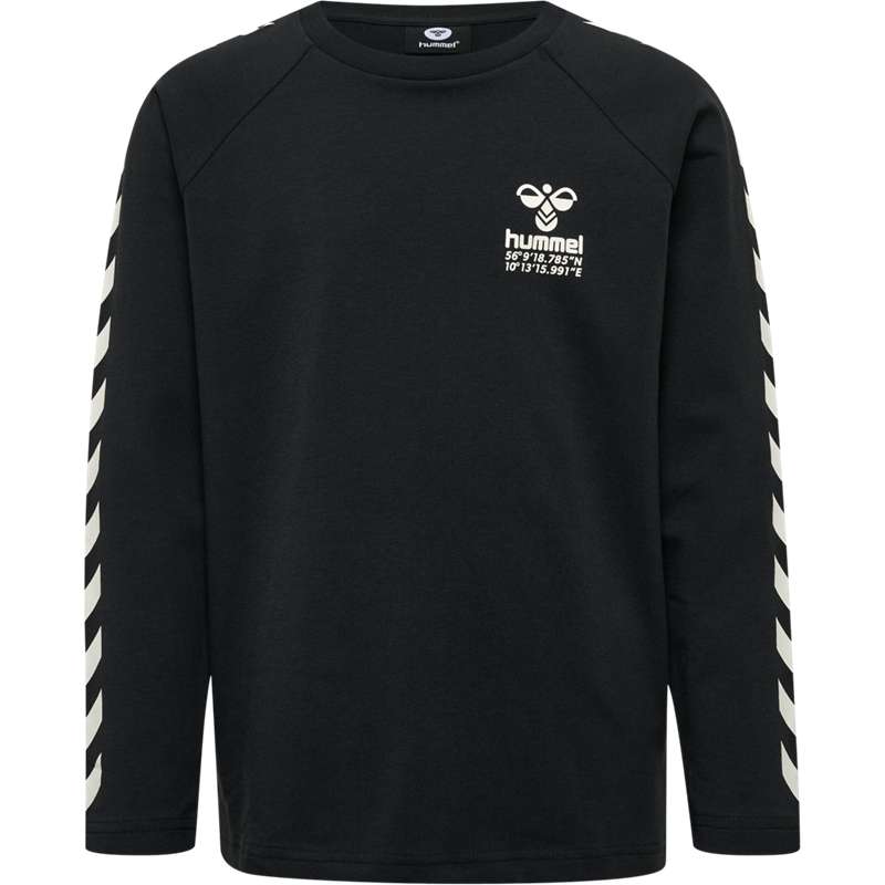Hummel Global L/S T-shirts Kinder Schwarz | 778559-040