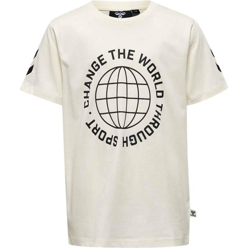 Hummel Global S/S Sets Kinder Weiß | 575223-621