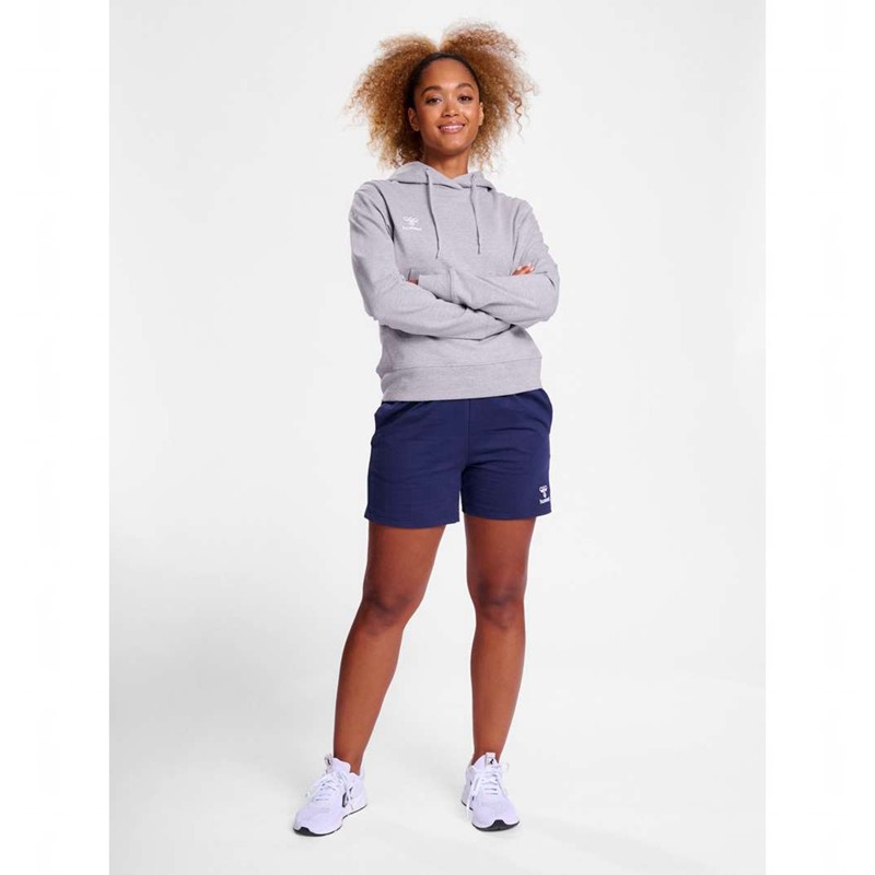 Hummel Go 2.0 Hoodie Damen Grau | 656023-528