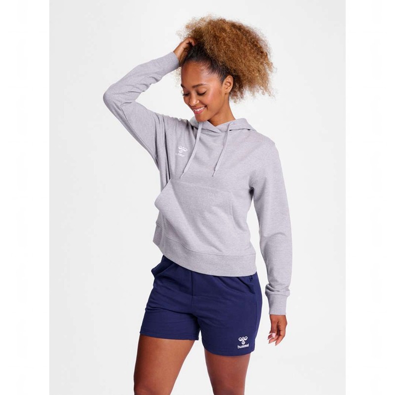 Hummel Go 2.0 Hoodie Damen Grau | 656023-528