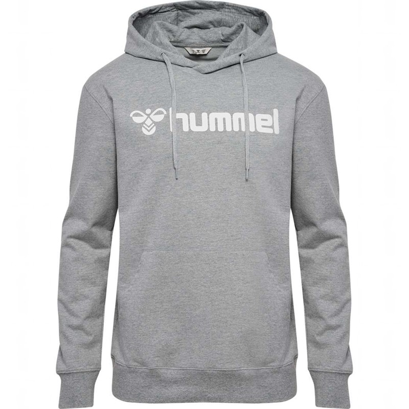 Hummel Go 2.0 Logo Hoodie Herren Grau | 338927-399