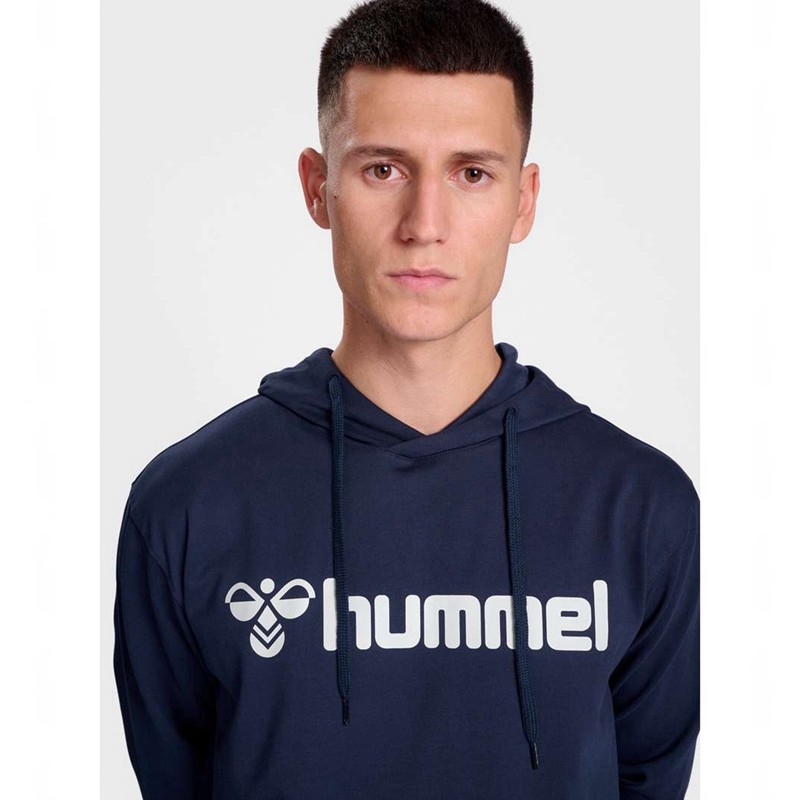Hummel Go 2.0 Logo Hoodie Herren Navy | 230549-606
