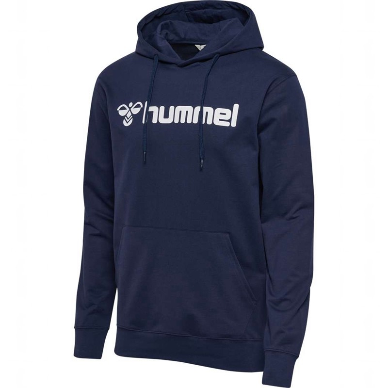 Hummel Go 2.0 Logo Hoodie Herren Navy | 230549-606