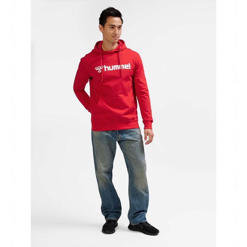 Hummel Go 2.0 Logo Hoodie Herren Rot | 625647-029