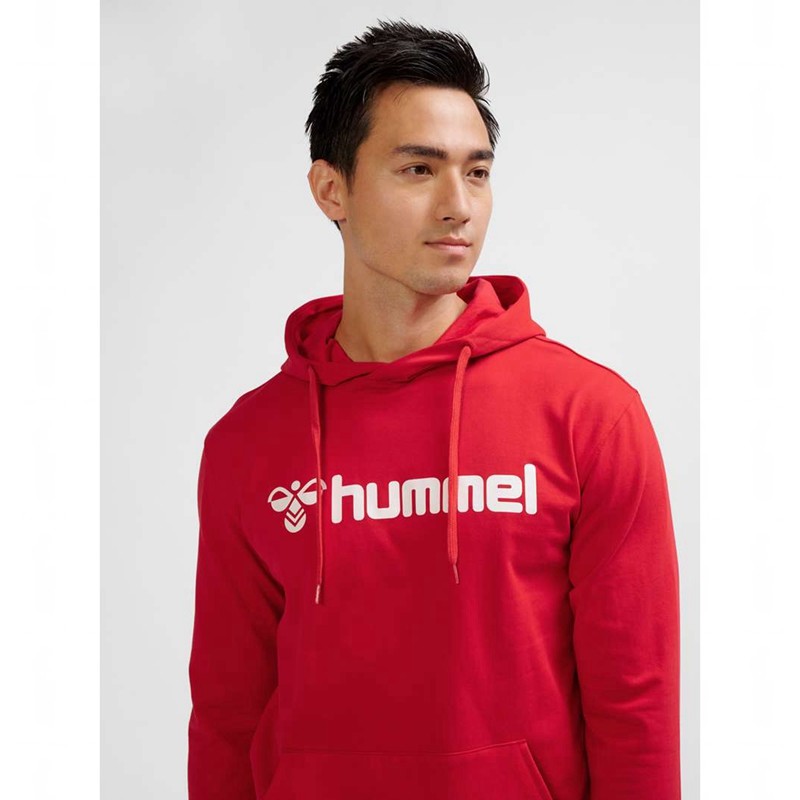 Hummel Go 2.0 Logo Hoodie Herren Rot | 625647-029