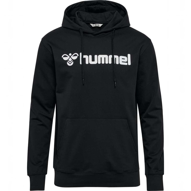 Hummel Go 2.0 Logo Hoodie Herren Schwarz | 614405-214