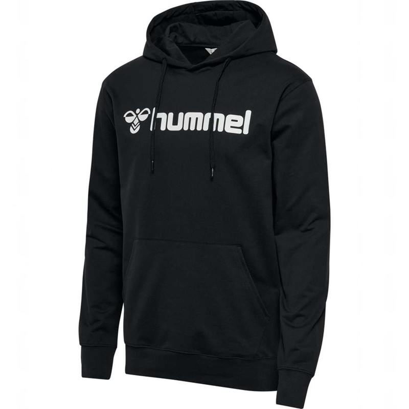 Hummel Go 2.0 Logo Hoodie Herren Schwarz | 614405-214