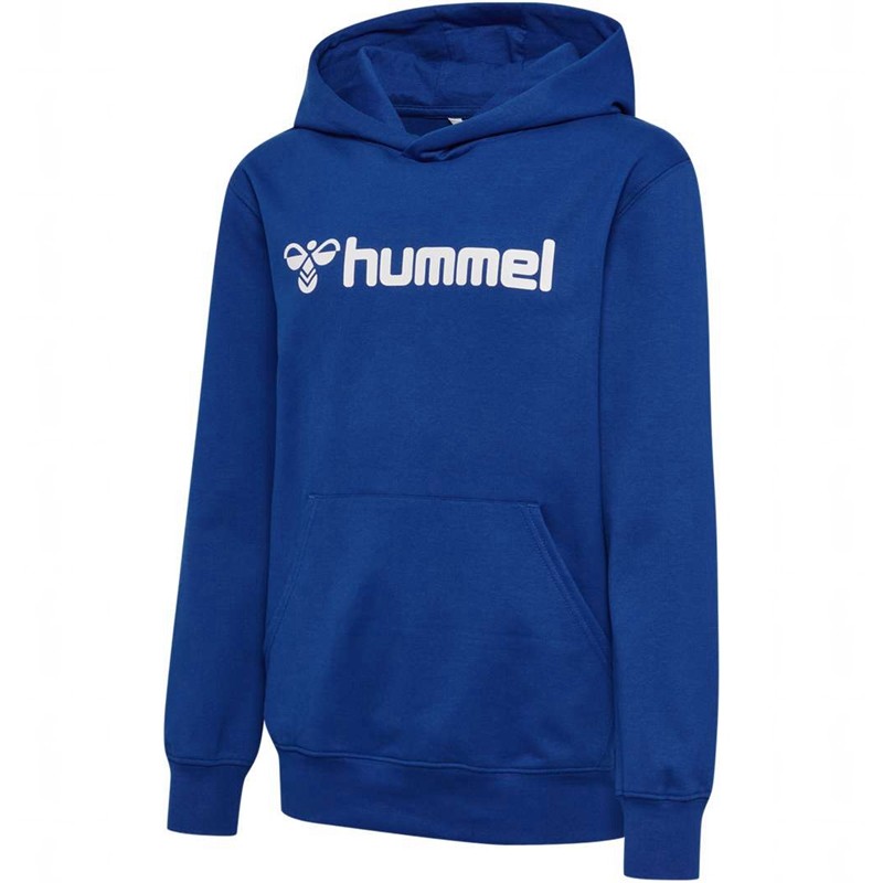 Hummel Go 2.0 Logo Hoodie Kinder Blau | 116481-086