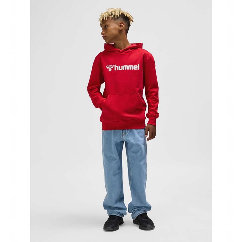 Hummel Go 2.0 Logo Hoodie Kinder Rot | 858408-338