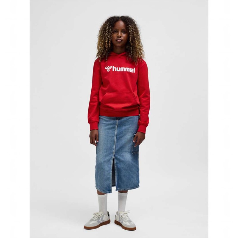 Hummel Go 2.0 Logo Hoodie Kinder Rot | 858408-338