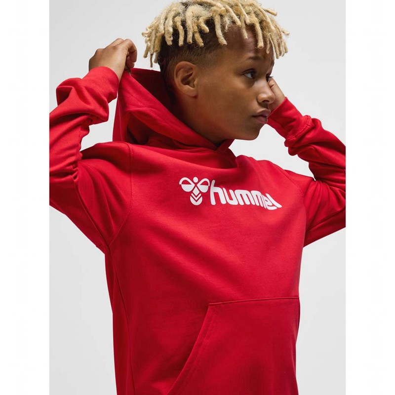 Hummel Go 2.0 Logo Hoodie Kinder Rot | 858408-338