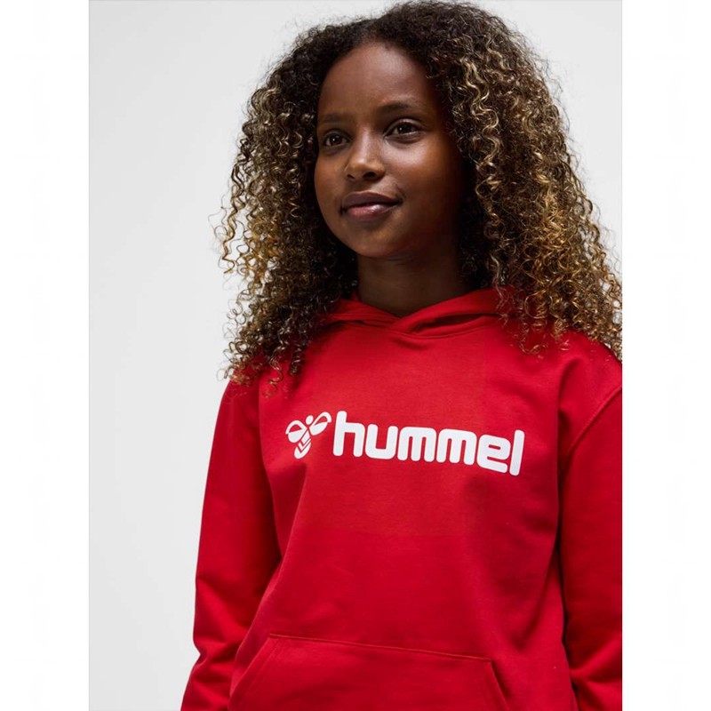 Hummel Go 2.0 Logo Hoodie Kinder Rot | 858408-338