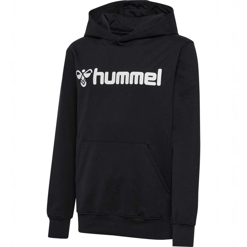 Hummel Go 2.0 Logo Hoodie Kinder Schwarz | 163943-504