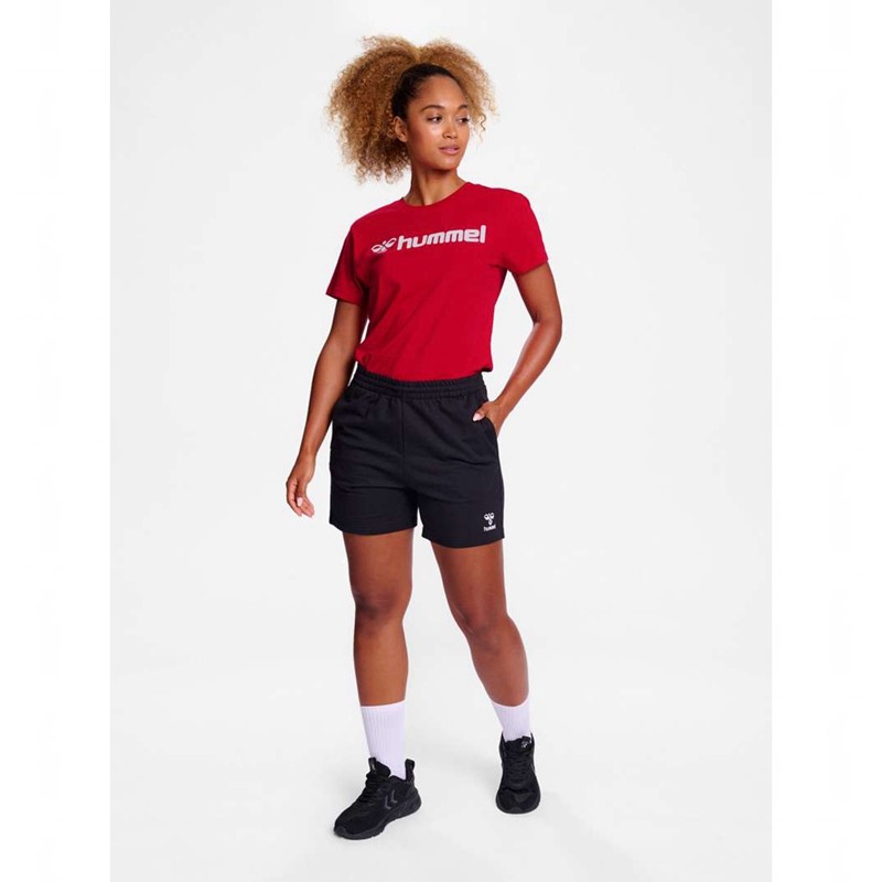 Hummel Go 2.0 Logo S/S Hallenschuhe Damen Rot | 308927-108