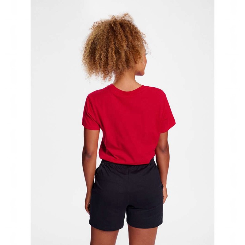 Hummel Go 2.0 Logo S/S Hallenschuhe Damen Rot | 308927-108