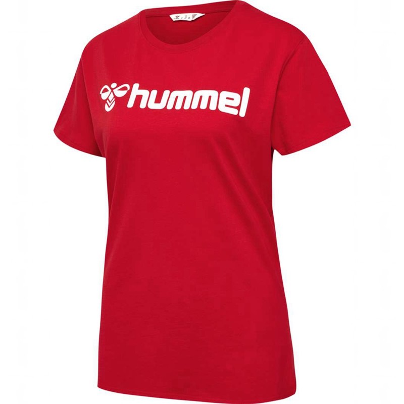 Hummel Go 2.0 Logo S/S Hallenschuhe Damen Rot | 308927-108