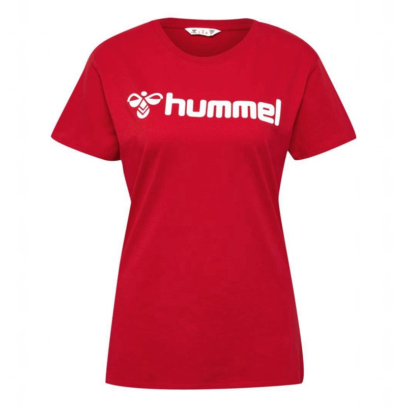 Hummel Go 2.0 Logo S/S Hallenschuhe Damen Rot | 308927-108