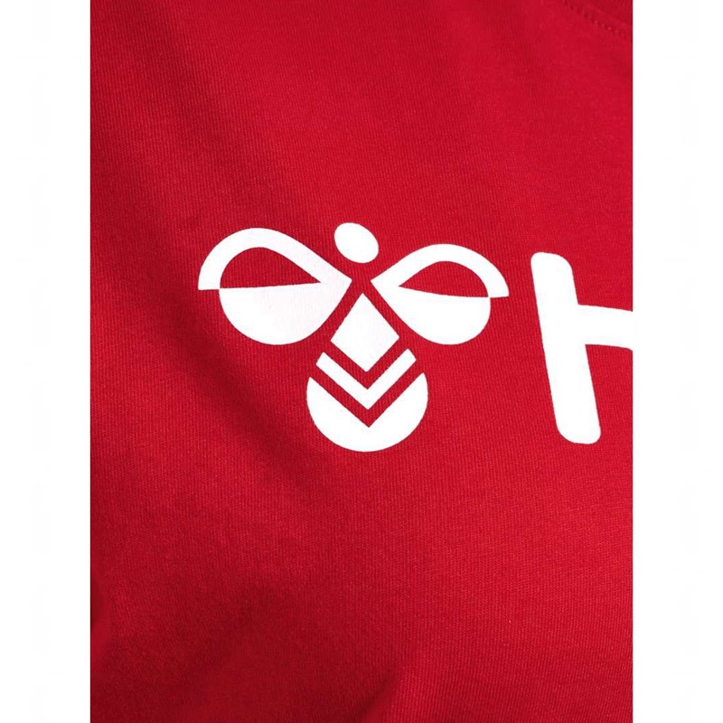 Hummel Go 2.0 Logo S/S Hallenschuhe Damen Rot | 308927-108