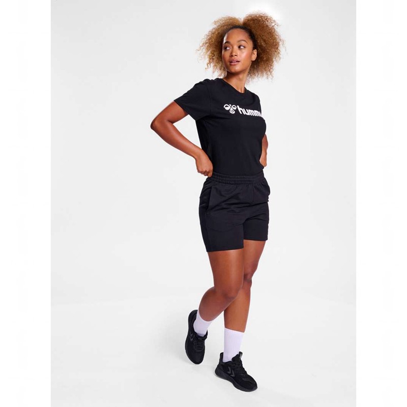 Hummel Go 2.0 Logo S/S Strumpfhose Damen Schwarz | 536374-214