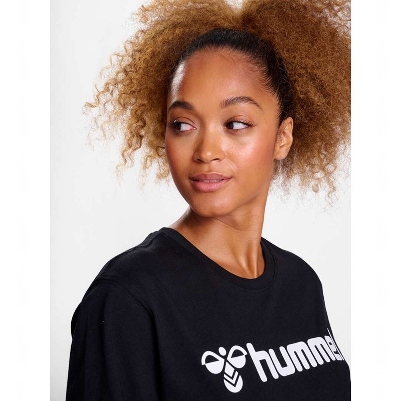 Hummel Go 2.0 Logo S/S Strumpfhose Damen Schwarz | 536374-214