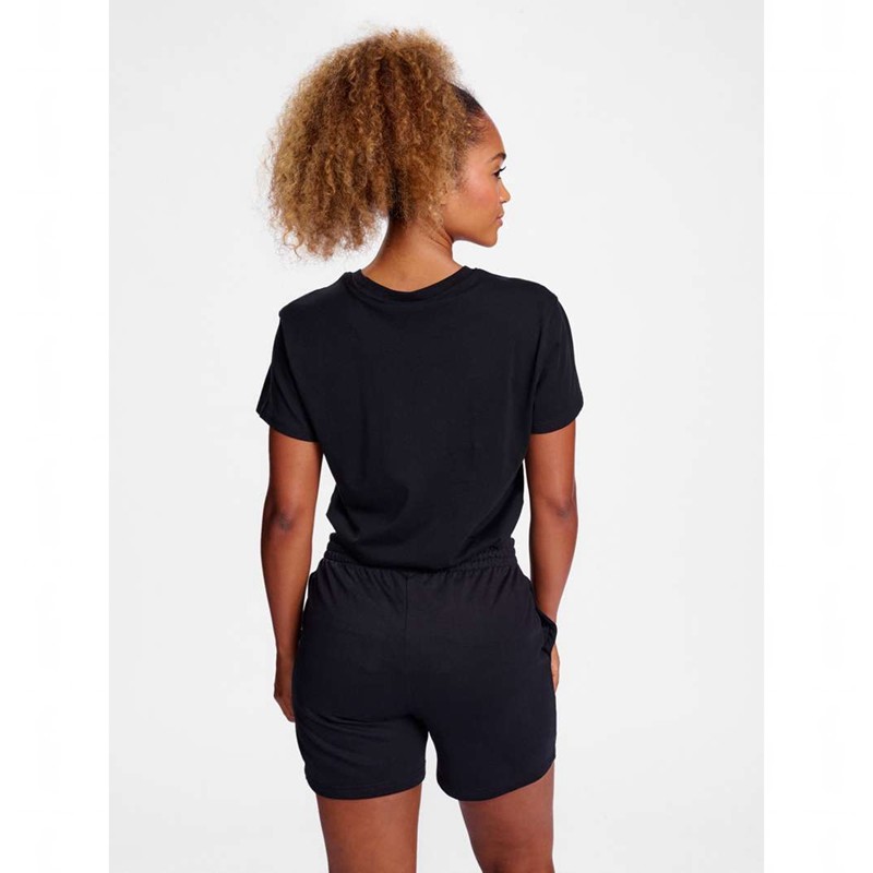 Hummel Go 2.0 Logo S/S Strumpfhose Damen Schwarz | 536374-214