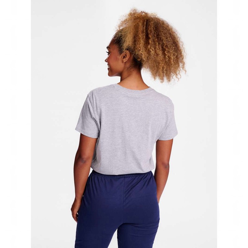 Hummel Go 2.0 Logo S/S T-shirts Damen Grau | 965403-849