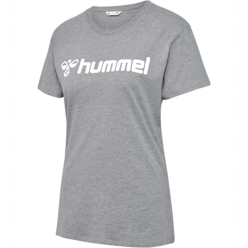Hummel Go 2.0 Logo S/S T-shirts Damen Grau | 965403-849