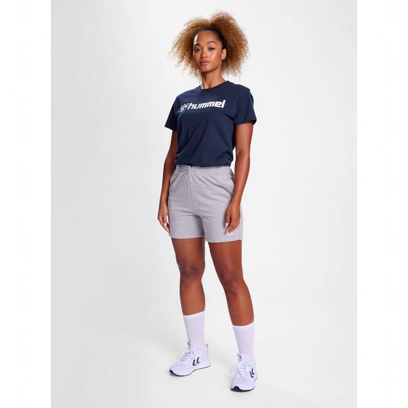 Hummel Go 2.0 Logo S/S T-shirts Damen Navy | 228877-887