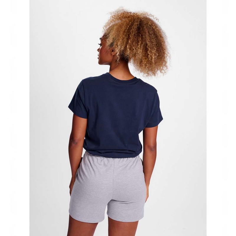 Hummel Go 2.0 Logo S/S T-shirts Damen Navy | 228877-887
