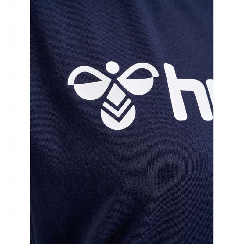 Hummel Go 2.0 Logo S/S T-shirts Damen Navy | 228877-887