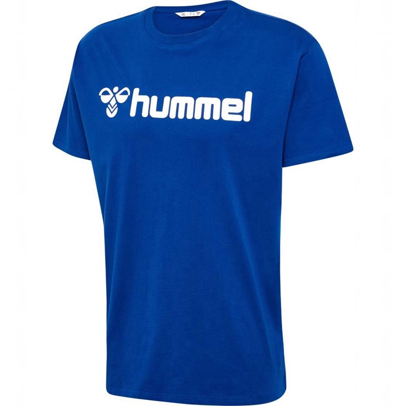 Hummel Go 2.0 Logo S/S T-shirts Herren Blau | 884314-348