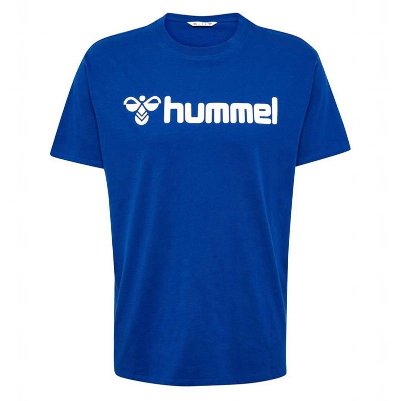 Hummel Go 2.0 Logo S/S T-shirts Herren Blau | 884314-348