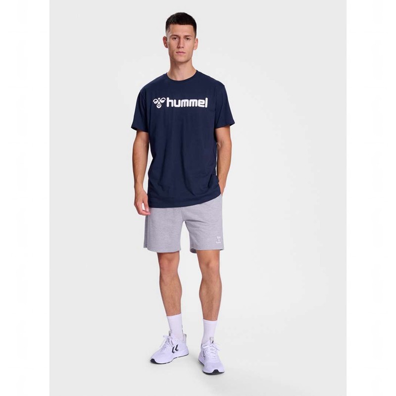 Hummel Go 2.0 Logo S/S T-shirts Herren Navy | 232312-507