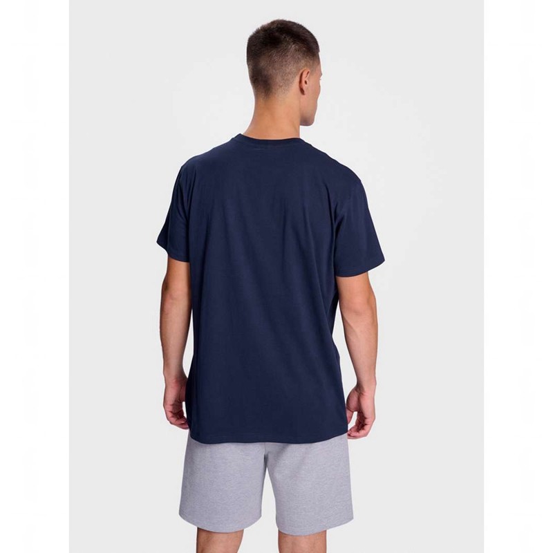 Hummel Go 2.0 Logo S/S T-shirts Herren Navy | 232312-507